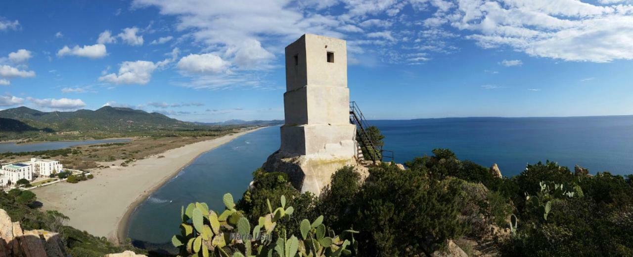 B&B Sa Pintadera Muravera Buitenkant foto
